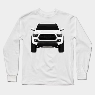 Toyota Tacoma WHITE Long Sleeve T-Shirt